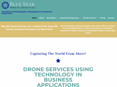 bluestardrone.com snapshot
