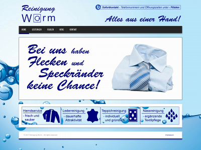 reinigung-worm-luebeck.de snapshot