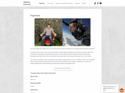 neregys.lt snapshot