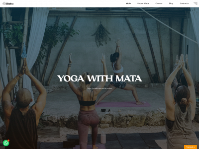 yogawithmata.com snapshot