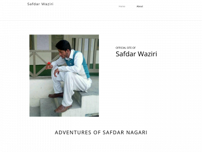 safdarwaziri.com snapshot