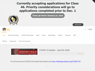 challengeacademy.org snapshot