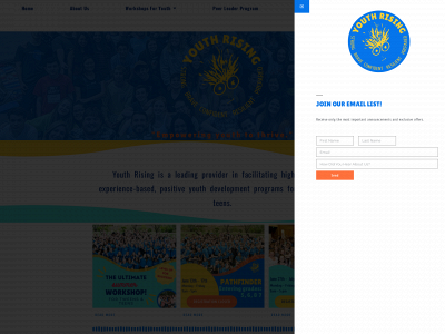 youthrisingaz.org snapshot
