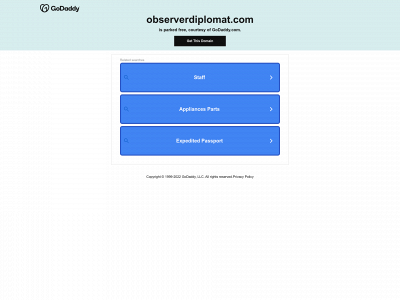 observerdiplomat.com snapshot