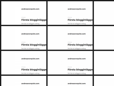 www.andreasrorqvist.com snapshot