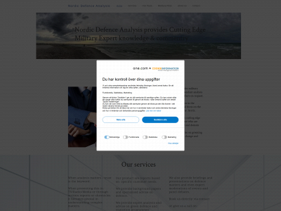 nordicdefenceanalysis.com snapshot