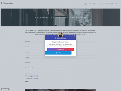 drahmedarkan.com snapshot