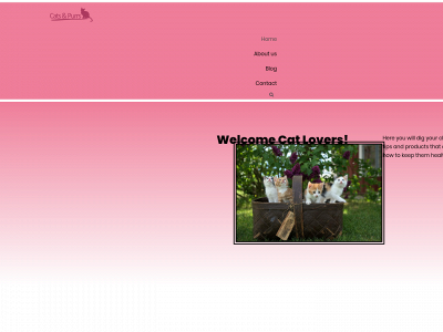 catsandpurrs.com snapshot