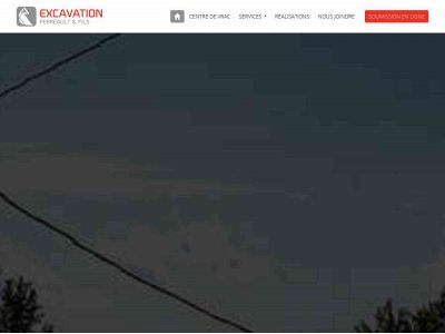 excavationperreault.com snapshot