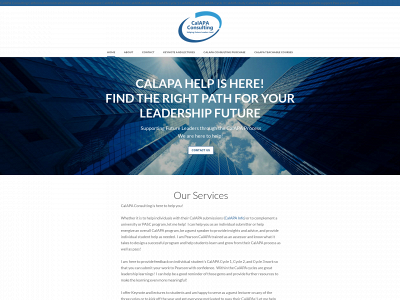 www.calapaconsulting.com snapshot