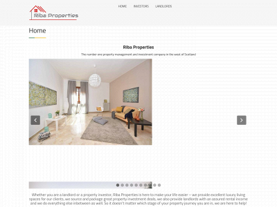 ribaproperties.com snapshot