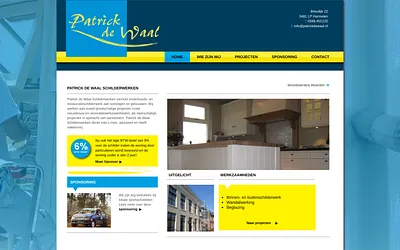 patrickdewaal.nl snapshot