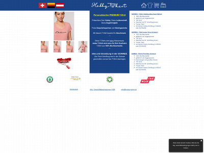 hobby-tshirt.ch snapshot