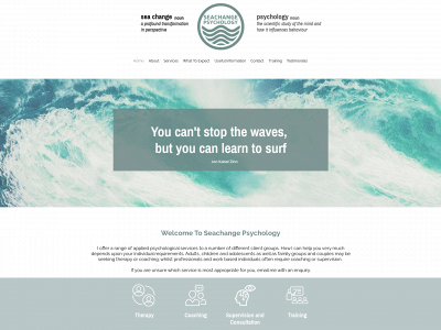 seachangewellbeing.co.uk snapshot