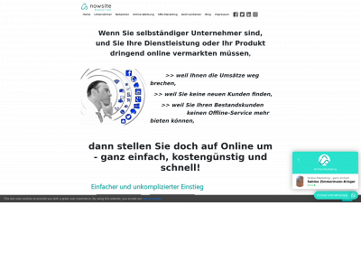 machdichsichtbar.online snapshot