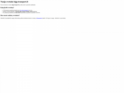 dgg-transport.lt snapshot
