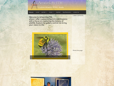 artworkbyjtm.com snapshot