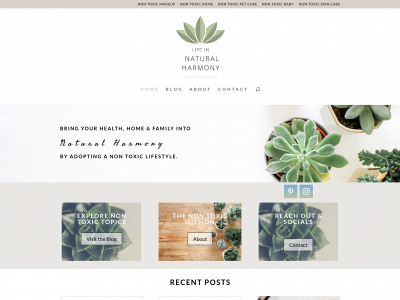 lifeinnaturalharmony.com snapshot