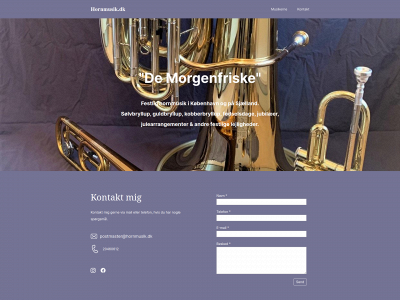 hornmusik.dk snapshot