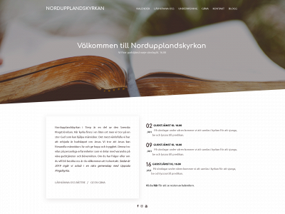 nordupplandskyrkan.se snapshot