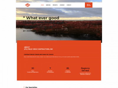 www.fieldviewcontractors.com snapshot