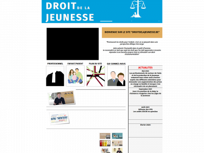 droitdelajeunesse.be snapshot