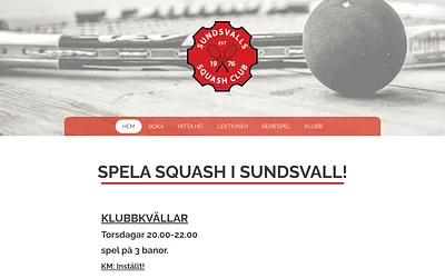 sundsvallssquashclub.se snapshot