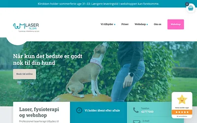 lasertilditdyr.dk snapshot