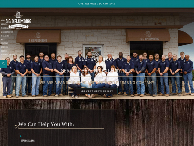 www.sanddplumbing.com snapshot