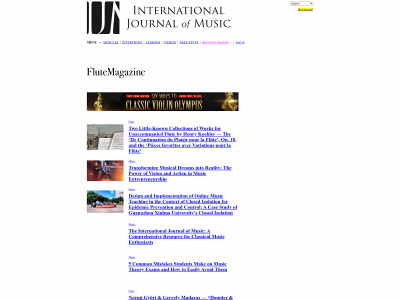 flutemagazine.online snapshot