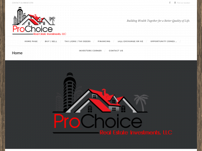 prochoicerealestateinvestments.com snapshot