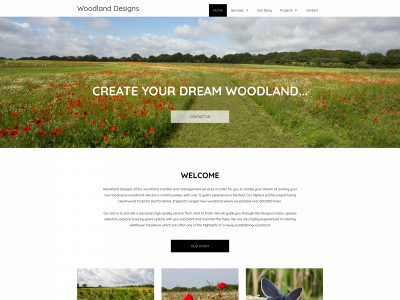 woodlanddesigns.co.uk snapshot