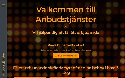 anbudstjanster.se snapshot