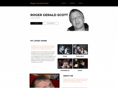 rogergeraldscott.com snapshot
