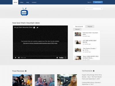 tasteavision.com snapshot