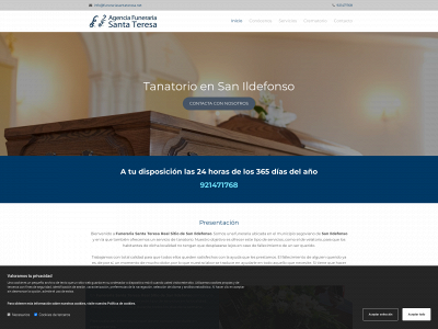 www.funerariasanildefonso.es snapshot