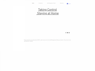 takingcontrolstayingathome.org.uk snapshot