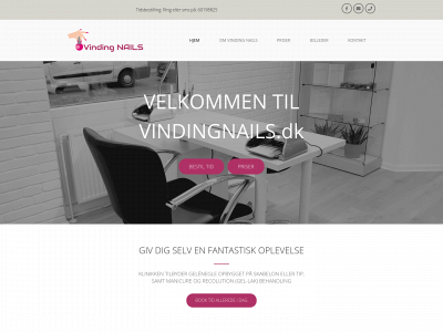 vindingnails.dk snapshot