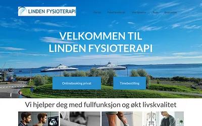 lindenfysioterapi.no snapshot