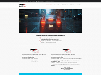 patikrintasauto.lt snapshot