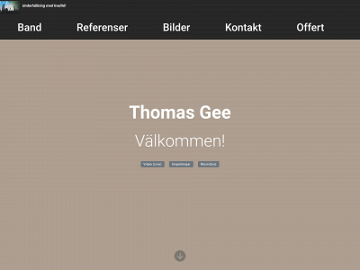 thomasgee.se snapshot