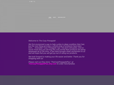 www.cozypineapplecaps.com snapshot
