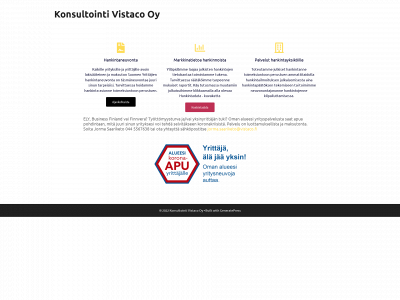vistaco.fi snapshot