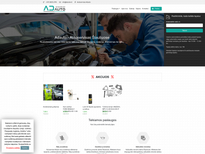 adauto.lt snapshot