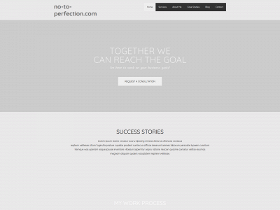 no-to-perfection.com snapshot