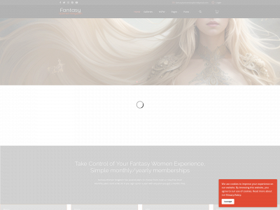 fantasywomenkingdom.com snapshot