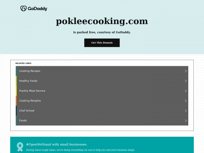 pokleecooking.com snapshot