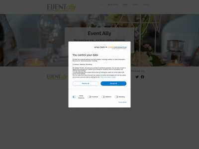 event-ally.co.uk snapshot