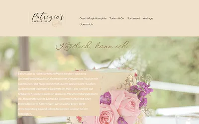 patriziasbackstube.de snapshot