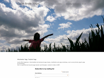 lucieyoga.com snapshot